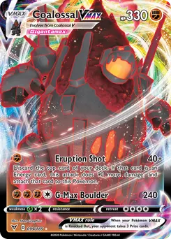 Coalossal VMAX #99, Standard