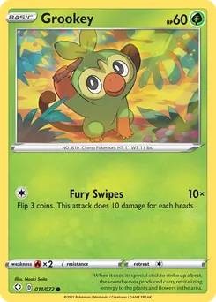 Grookey #11, Shining Fates