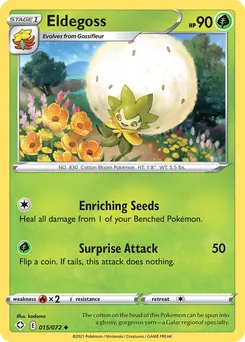 Eldegoss #15, Shining Fates