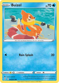 Buizel #22, Shining Fates