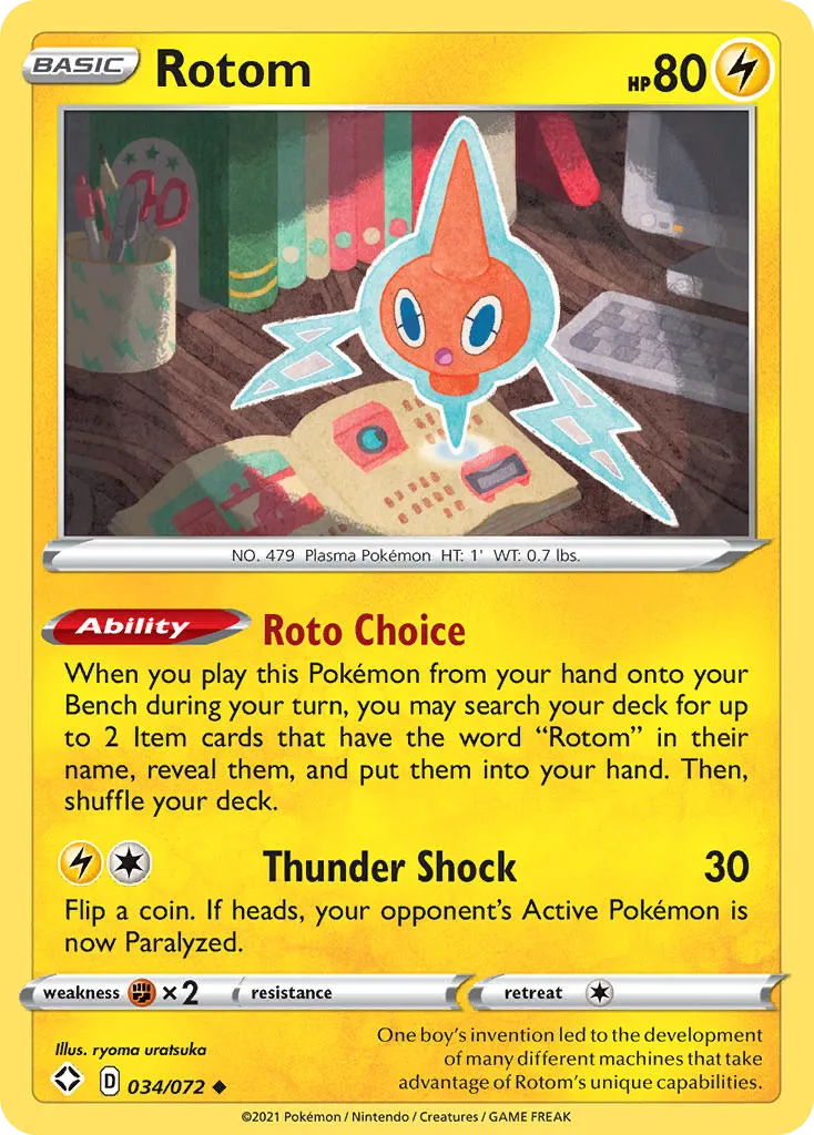 Rotom #34, Shining Fates