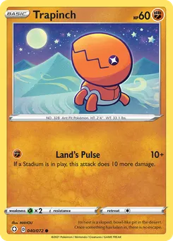 Trapinch #40, Shining Fates