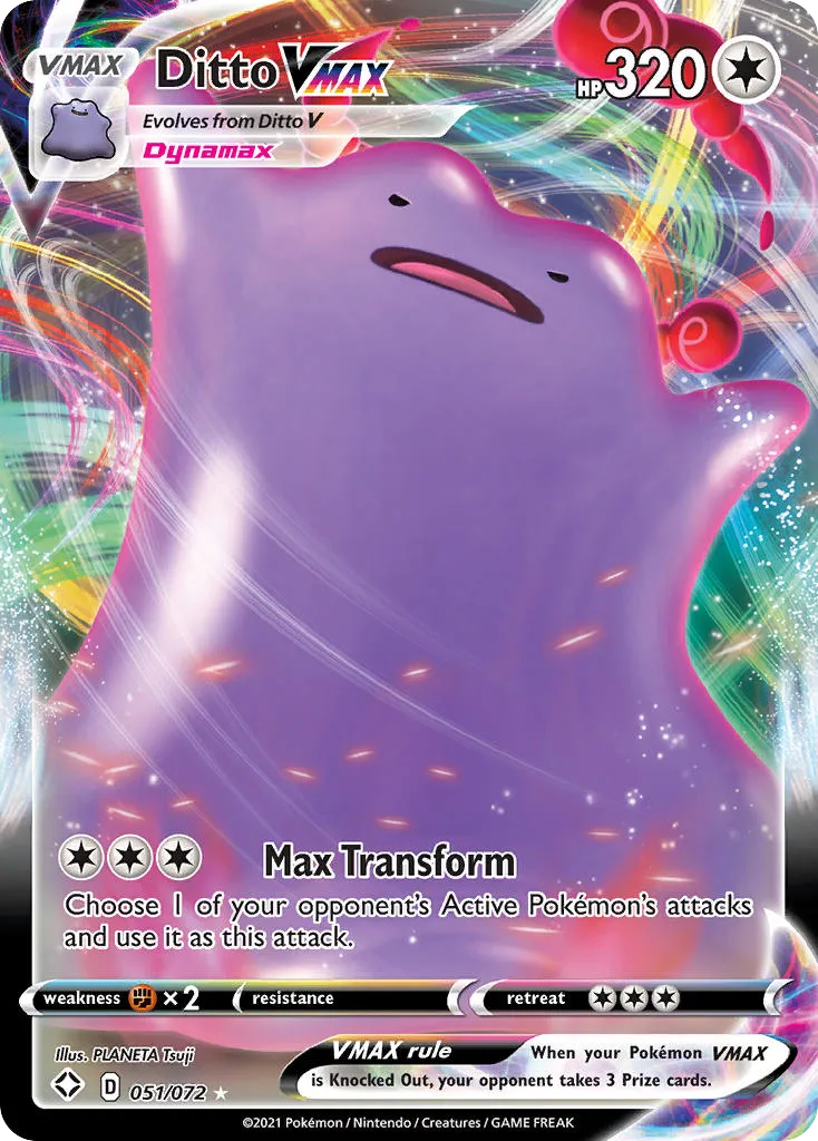 Ditto VMAX #51, Shining Fates