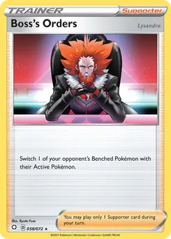 Boss's Orders #58, Shining Fates