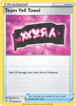 Team Yell Towel #63, Shining Fates