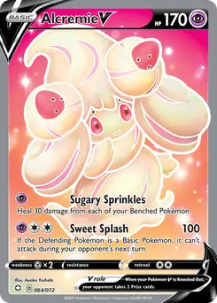 Alcremie V #64, Standard