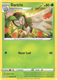 Dartrix #7, Shining Fates