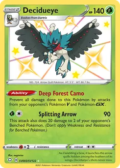 Decidueye #SV003, Standard