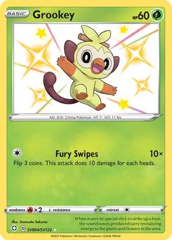 Grookey #SV004, Standard