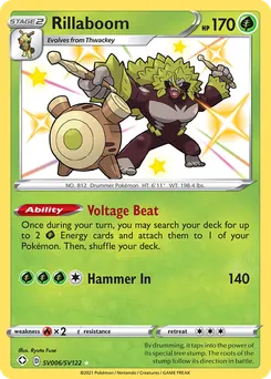 Rillaboom #SV006, Standard