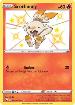 Scorbunny #SV015, Standard