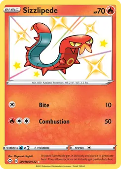 Sizzlipede #SV018, Standard