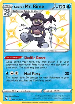 Galarian Mr. Rime #SV021, Standard