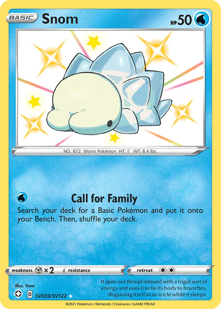 Snom #SV033, Shining Fates Shiny Vault
