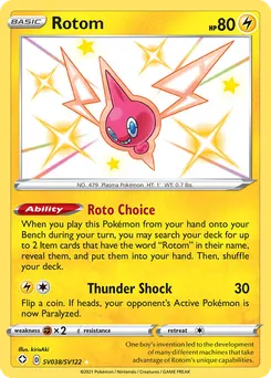 Rotom #SV038, Standard