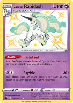 Galarian Rapidash #SV048, Standard
