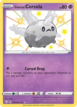 Galarian Corsola #SV049, Standard