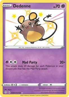 Dedenne #SV051, Standard