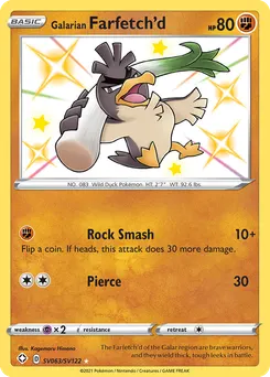Galarian Farfetch'd #SV063, Standard