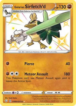Galarian Sirfetch'd #SV064, Standard