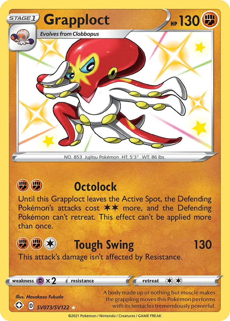 Grapploct #SV073, Shining Fates Shiny Vault