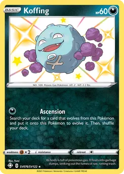 Koffing #SV076, Standard