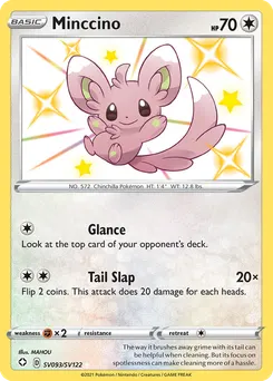 Minccino #SV093, Standard