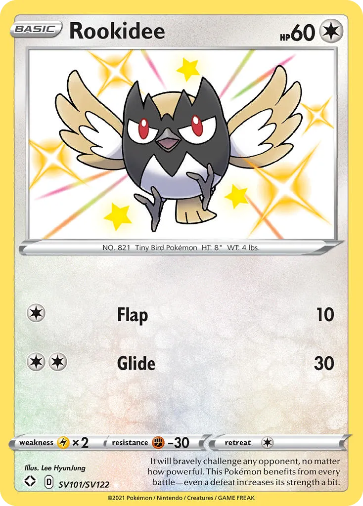 Rookidee #SV101, Shining Fates Shiny Vault