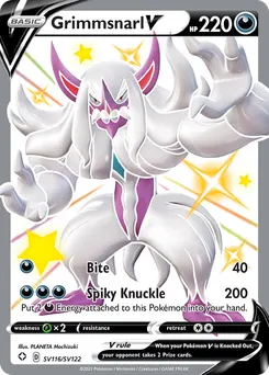 Grimmsnarl V #SV116, Standard