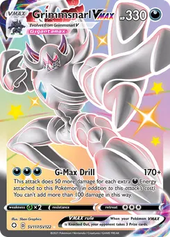 Grimmsnarl VMAX #SV117, Standard