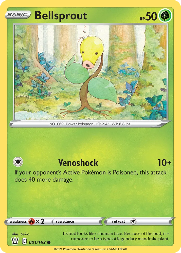 Bellsprout #1, Battle Styles