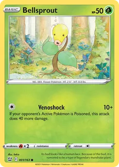 Bellsprout #1, Reverse Foil