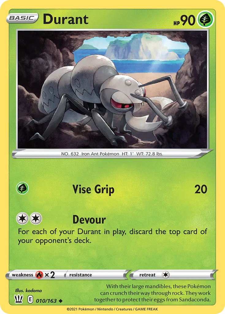 Durant #10, Battle Styles Reverse Foil