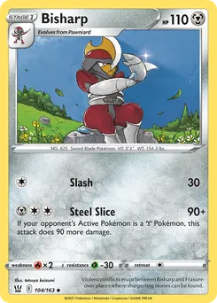Bisharp #104, Battle Styles