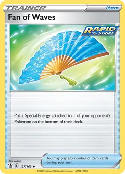 Fan of Waves #127, Battle Styles