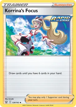 Korrina's Focus #128, Battle Styles