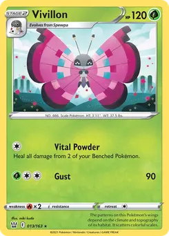 Vivillon #13, Reverse Foil