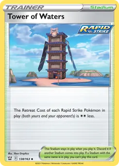 Tower of Waters #138, Battle Styles