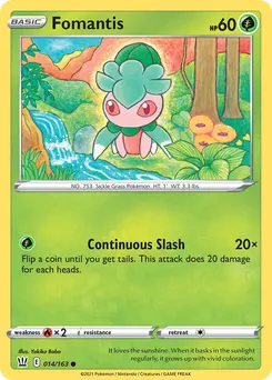 Fomantis #14, Reverse Foil