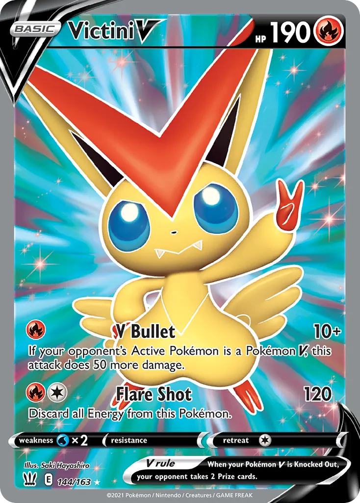 Victini V #144, Battle Styles