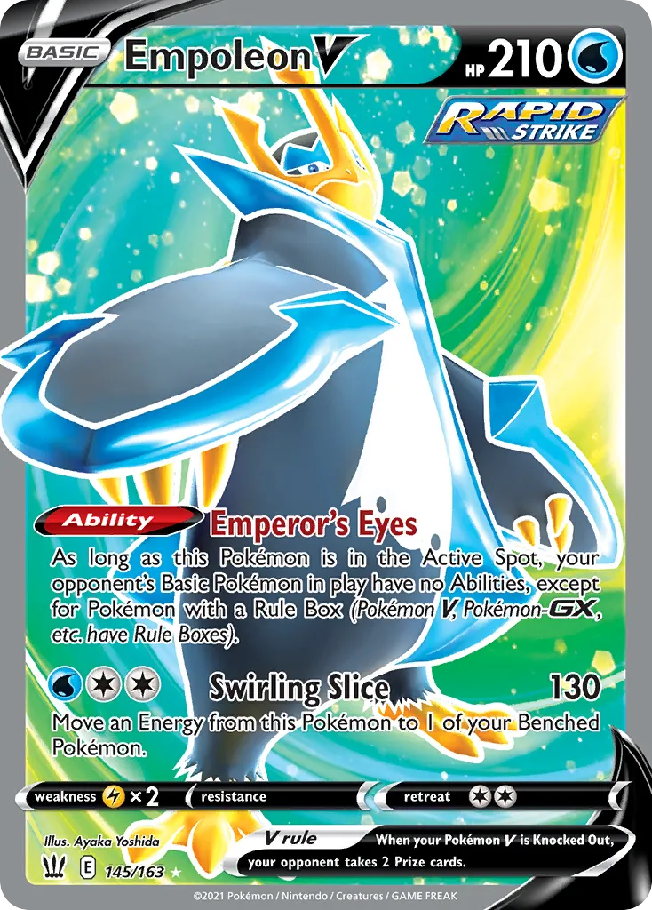 Empoleon V #145, Battle Styles