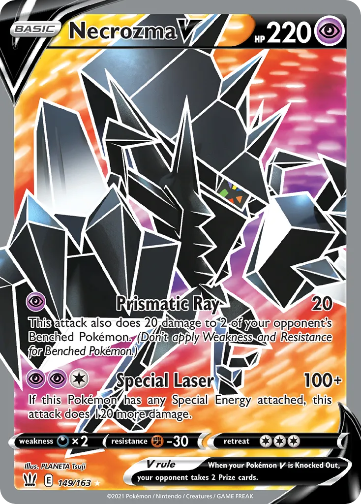Necrozma V #149, Battle Styles