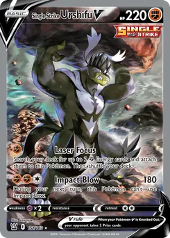 Single Strike Urshifu V #151, Standard