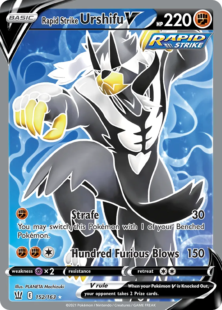 Rapid Strike Urshifu V #152, Battle Styles