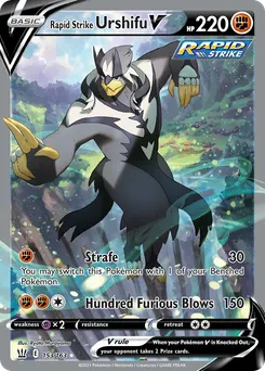Rapid Strike Urshifu V #153, Standard