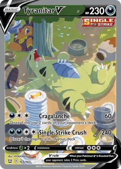 Tyranitar V #155, Battle Styles