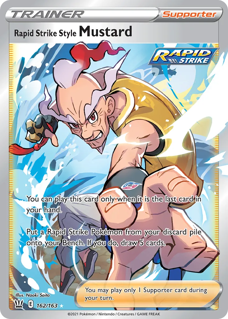 Rapid Strike Style Mustard #162, Battle Styles
