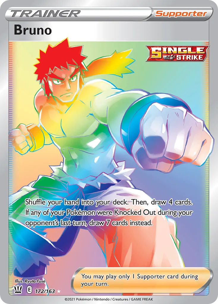 Bruno #172, Battle Styles Secret