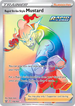 Rapid Strike Style Mustard #176, Secret