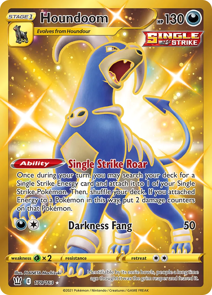 Houndoom #179, Battle Styles Secret
